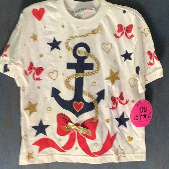 Girls anchor print T - Picture 1 of 3
